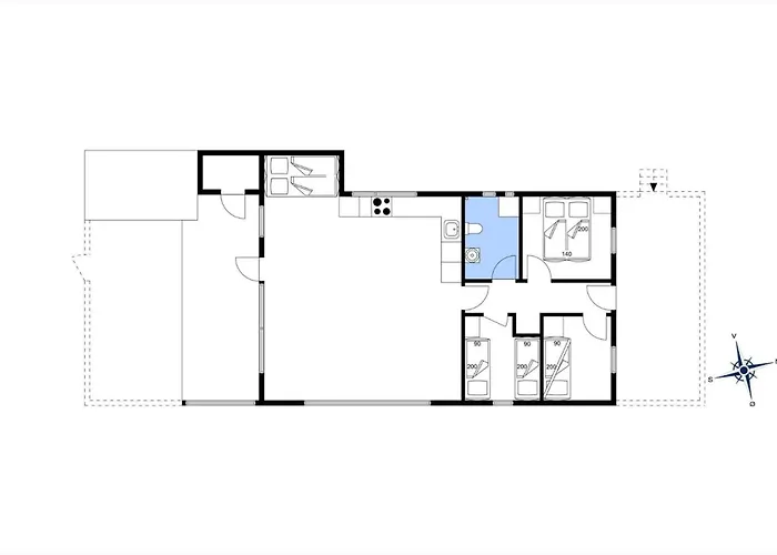 40527-juelsminde-pot-strandby-86 Tatil Evi *